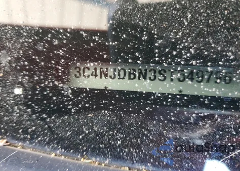 2025 Jeep Compass Latitude z USA, uszkodzony, nr VIN 3C4NJDBN3ST549796